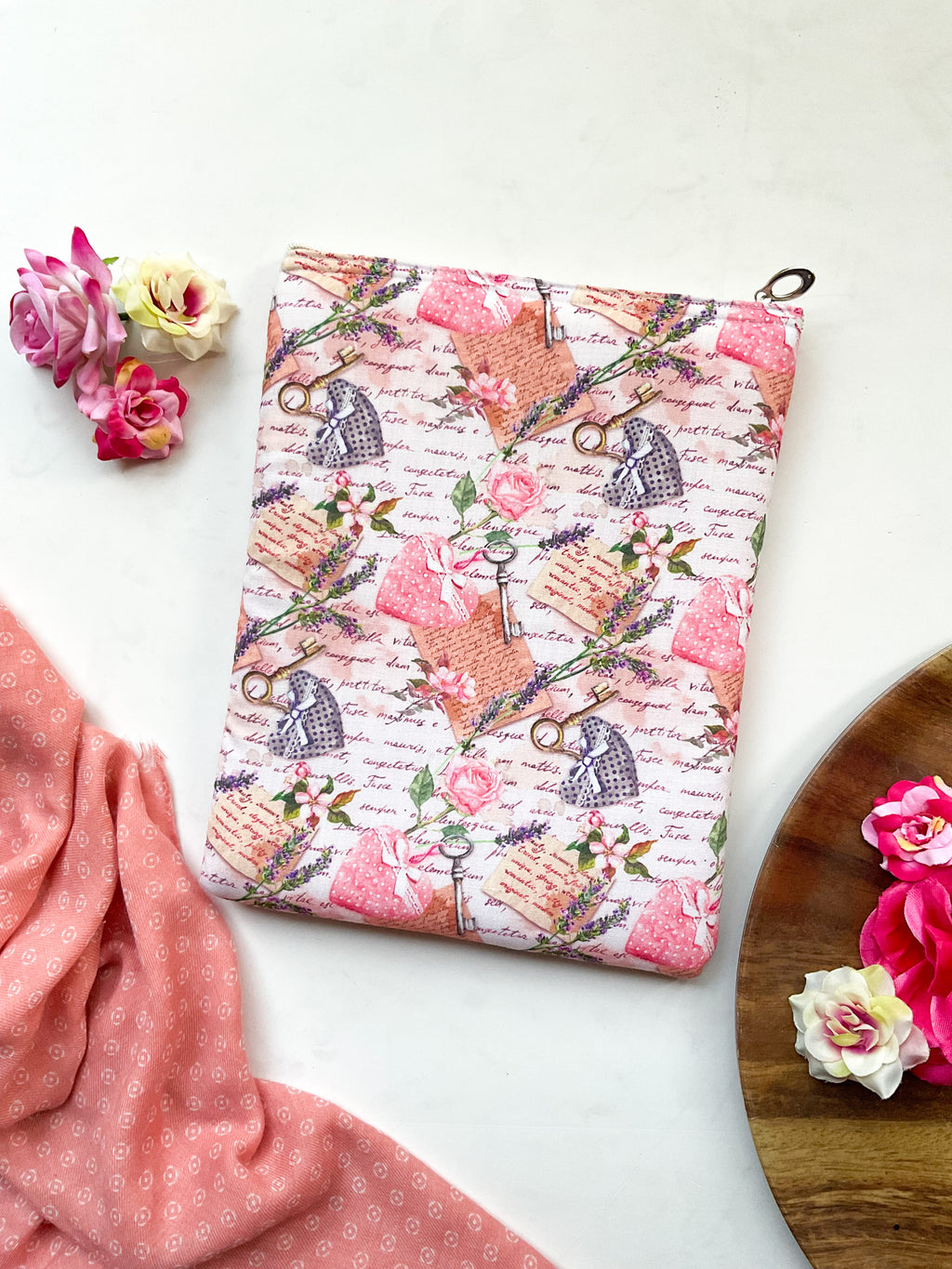 Romance Reader and Love Letter Book Sleeve