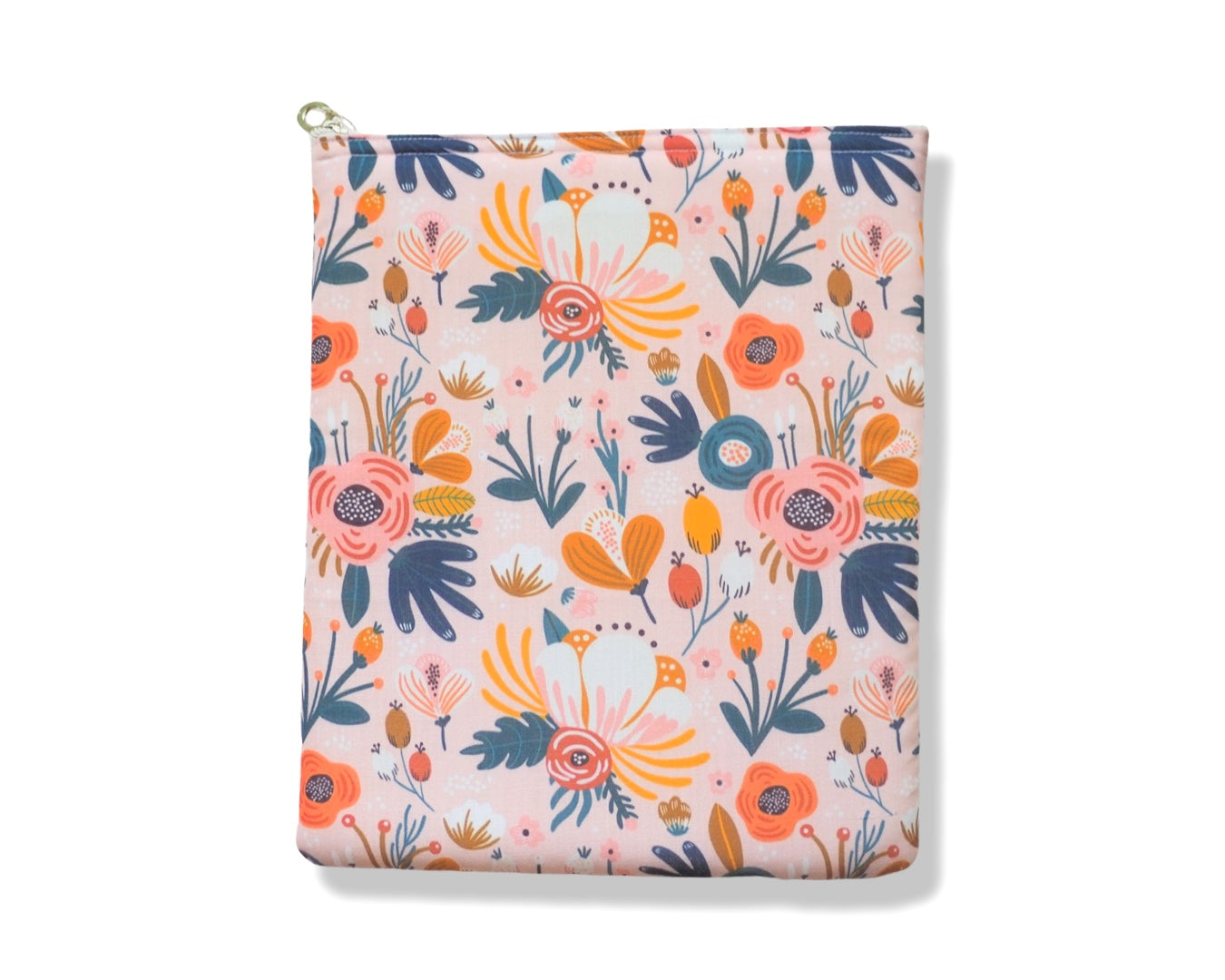 Colorful Floral Book Sleeve