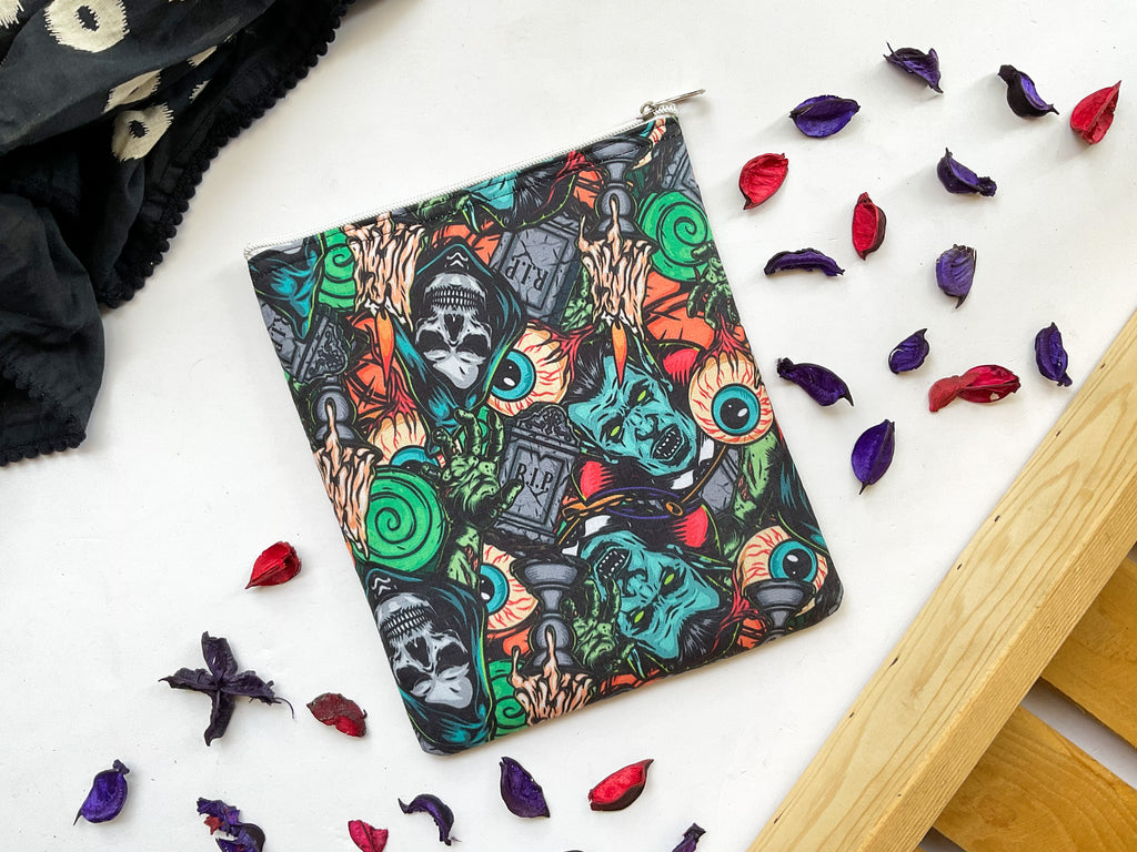 Gothic Halloween Book Sleeve