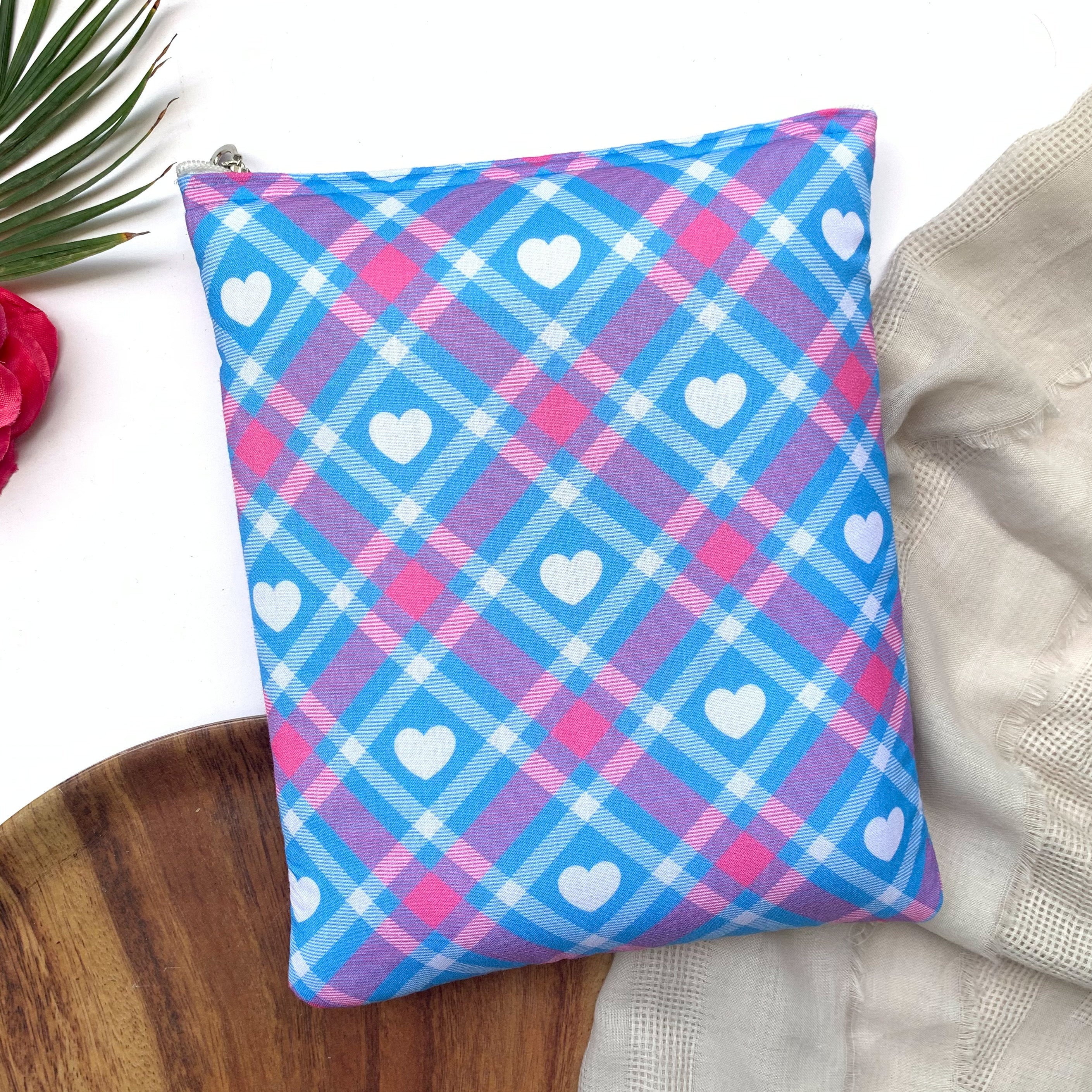 Plaid Love Book Sleeve
