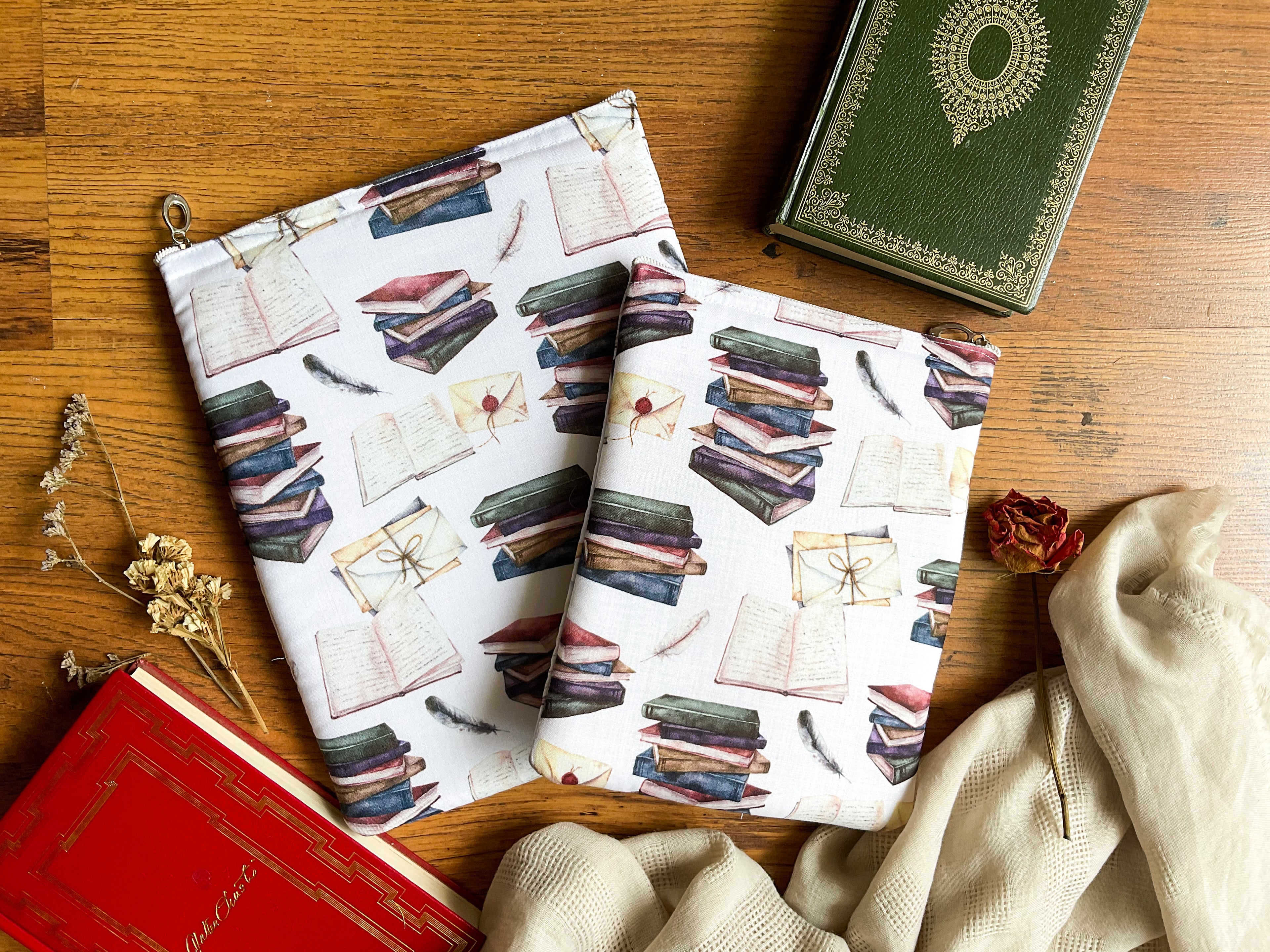 Book Stacks bookish Book Sleeve