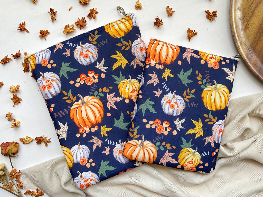 Pumpkin Book Sleeve