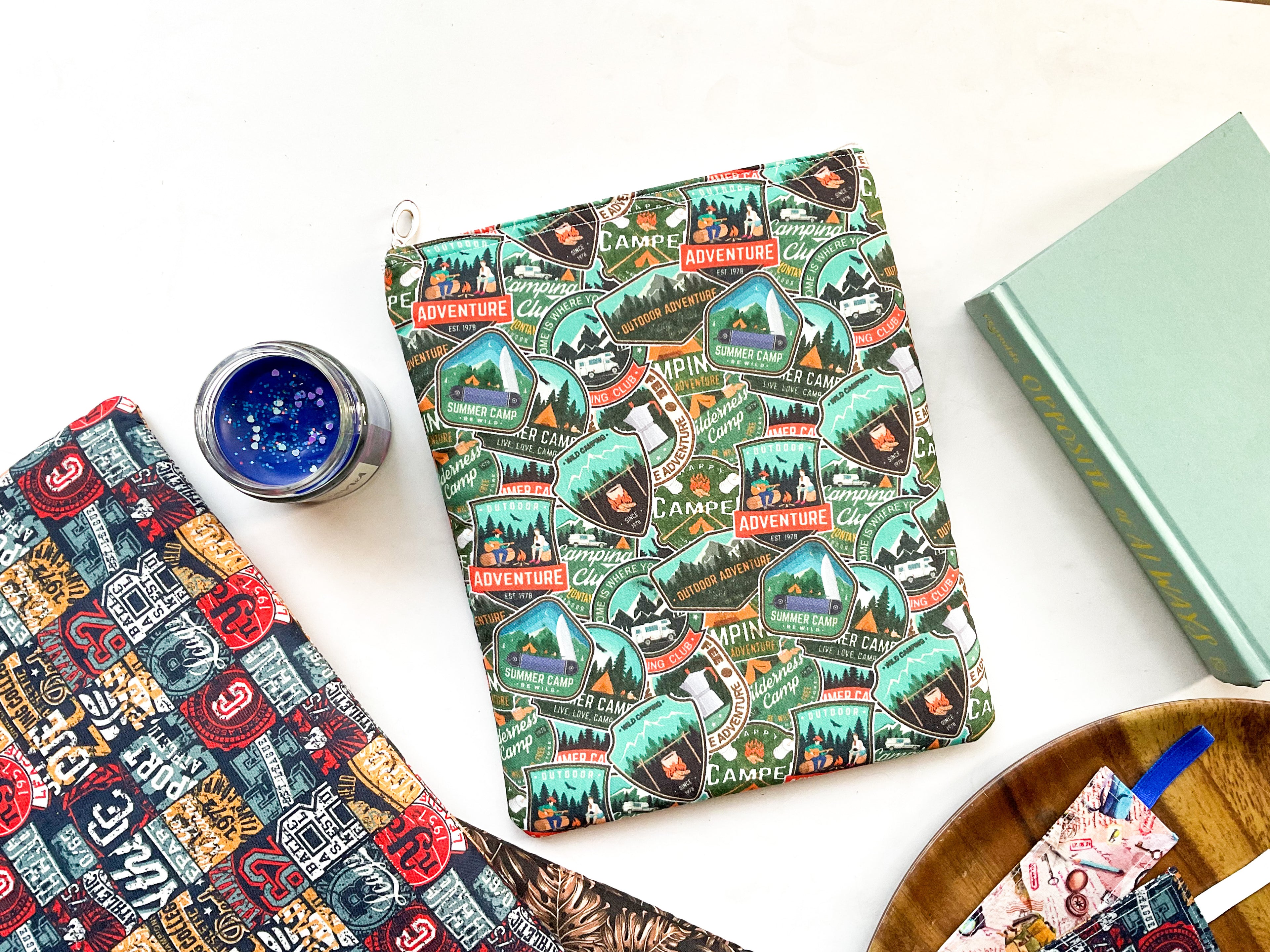 Travelling and Adventure Book Sleeve