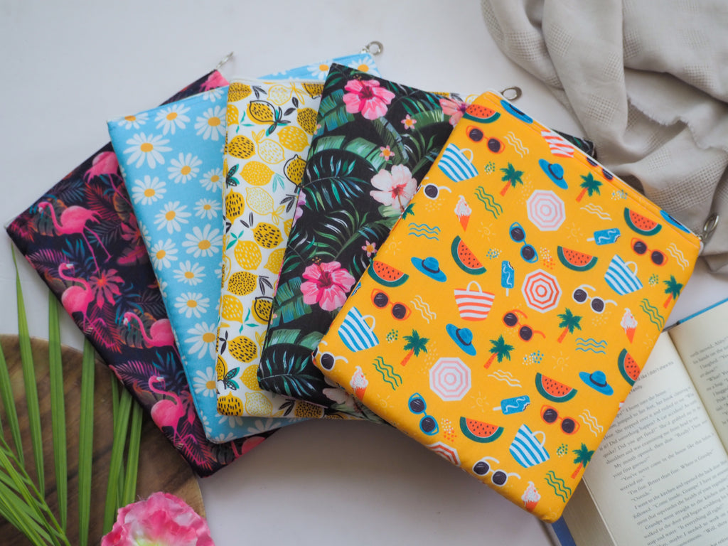 Tropical Summer Beach Book Sleeve