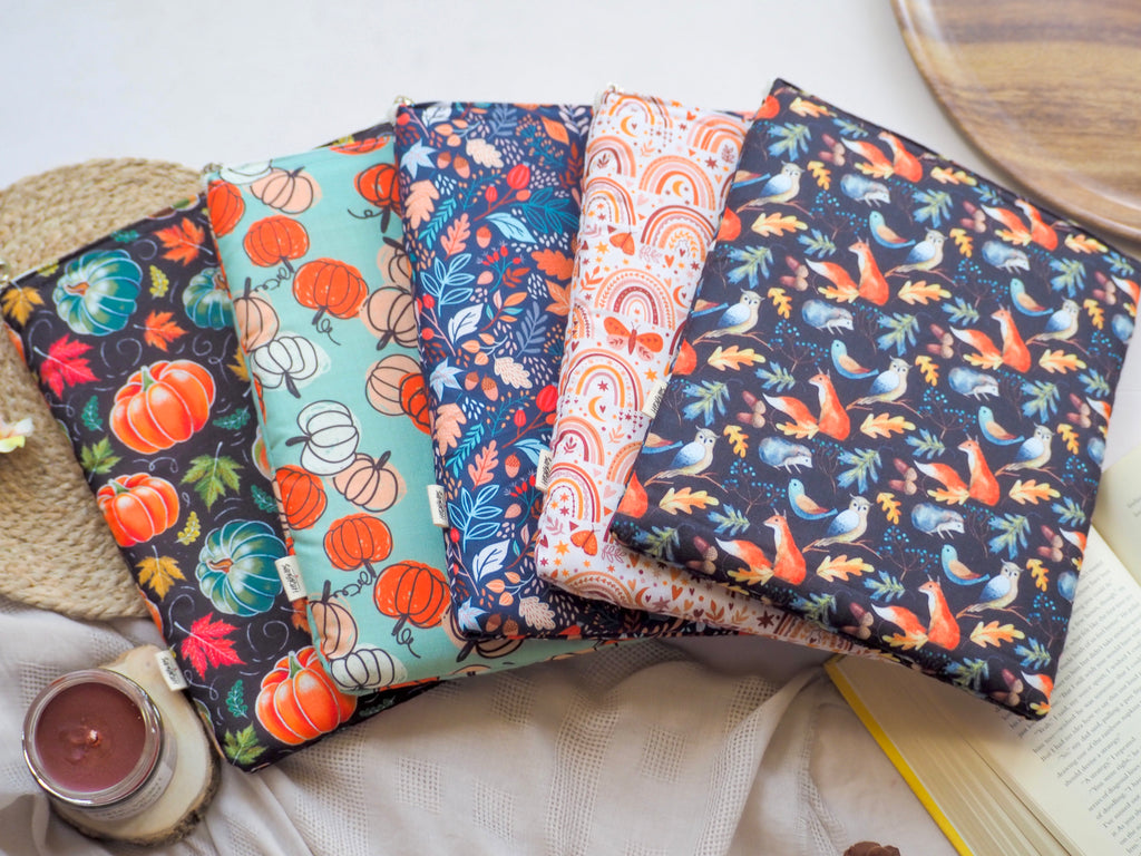 Autumn Leaves Forest Book Sleeve