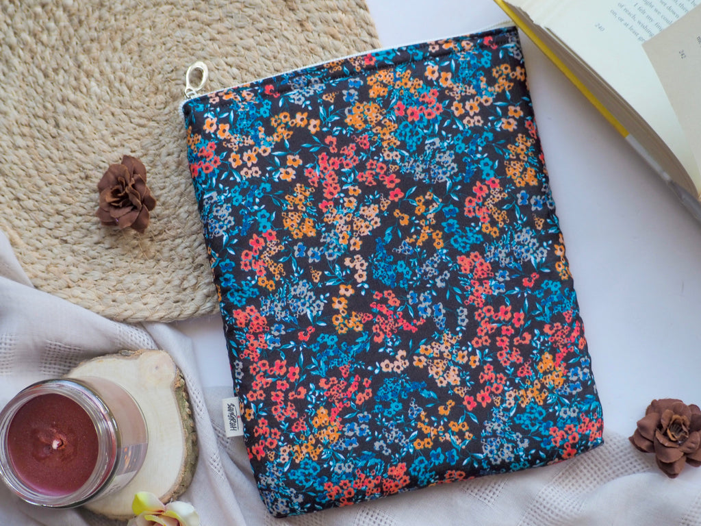 Colourful Floral Fall Autumn Book Sleeve