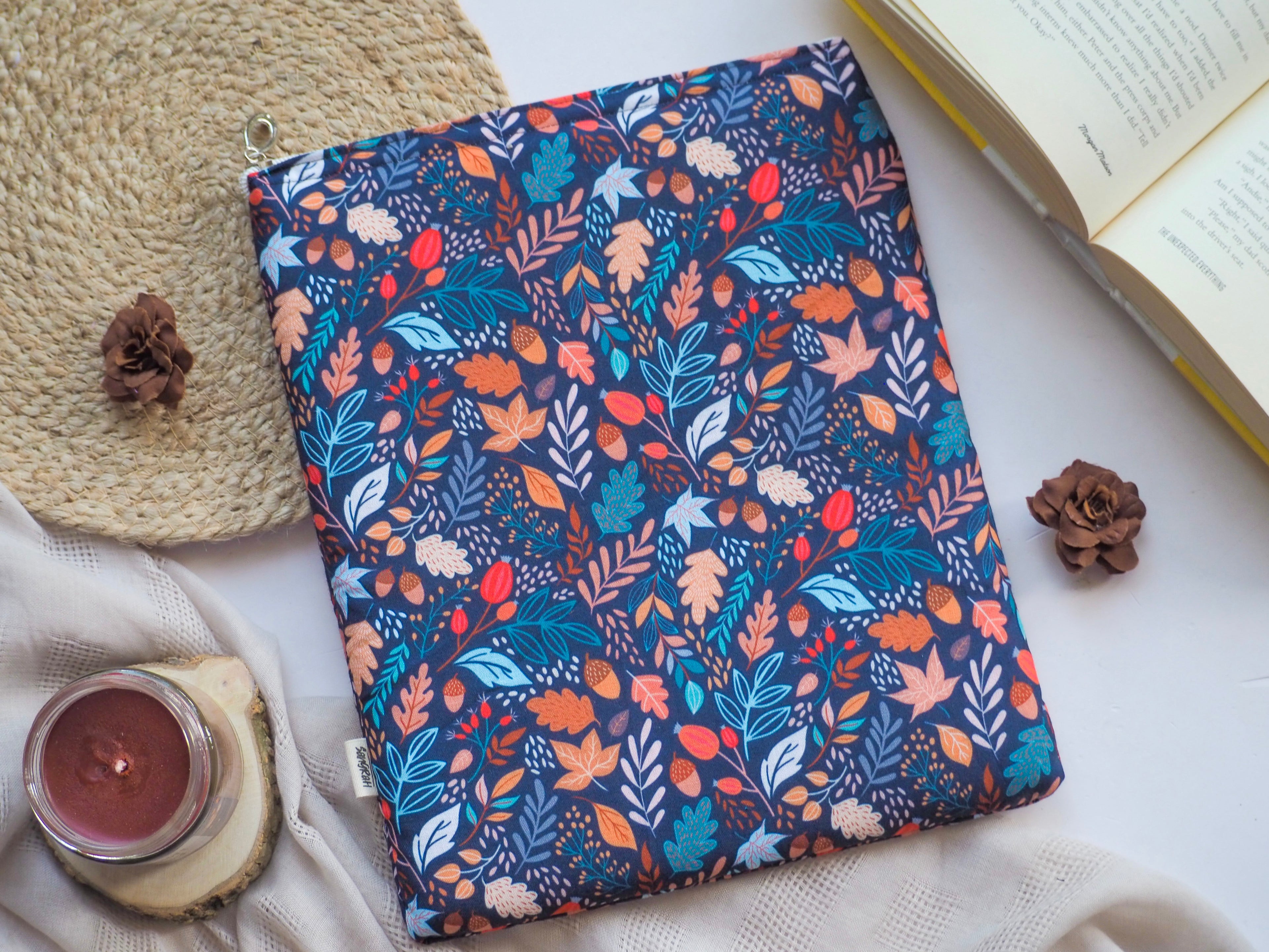 Autumn Leaves Forest Book Sleeve