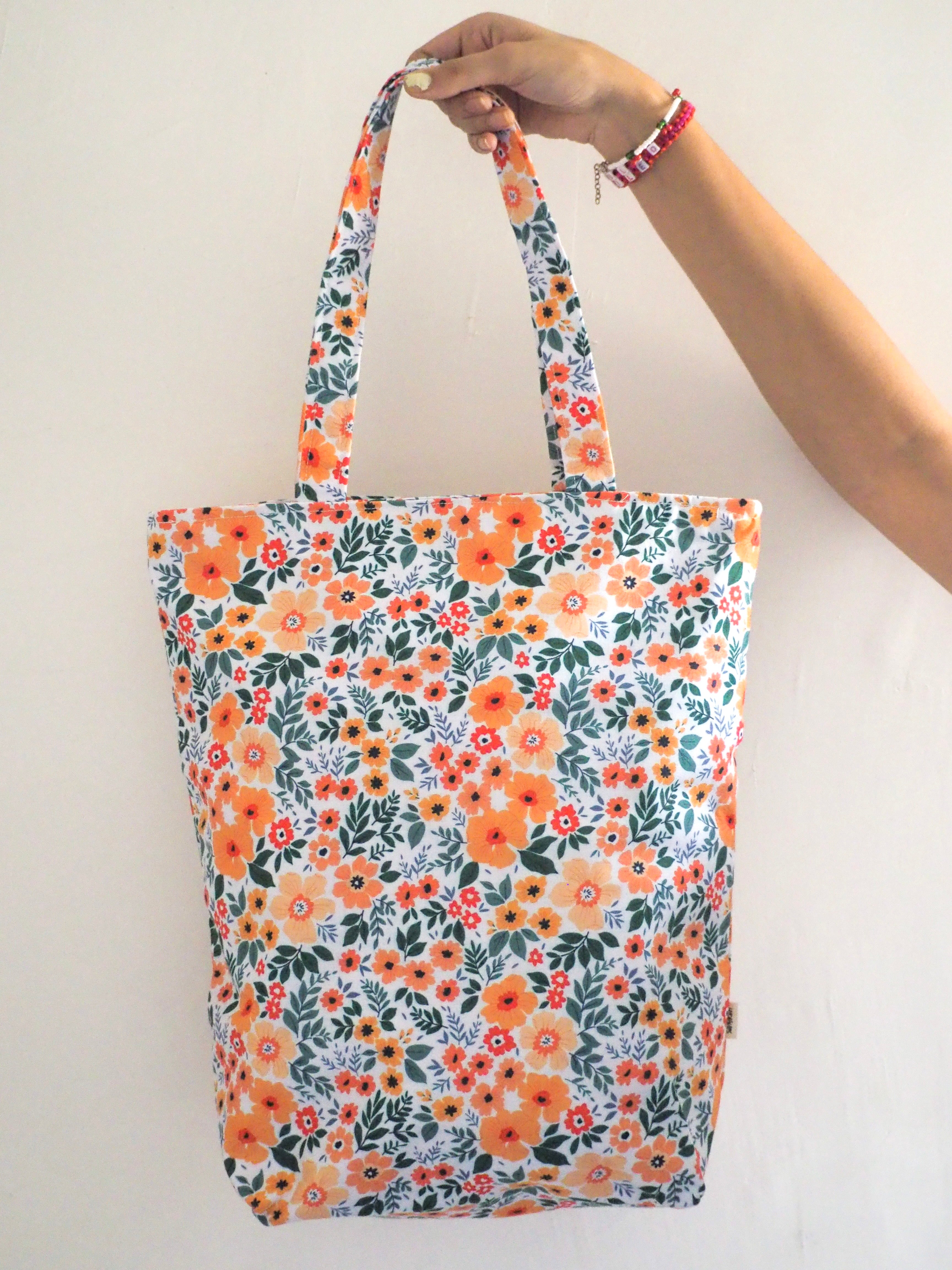 Autumn Flowers Tote Bag