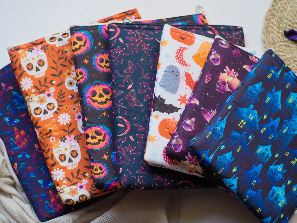 Halloween Fantasy Purple Magical Potion Bottle Book Sleeve