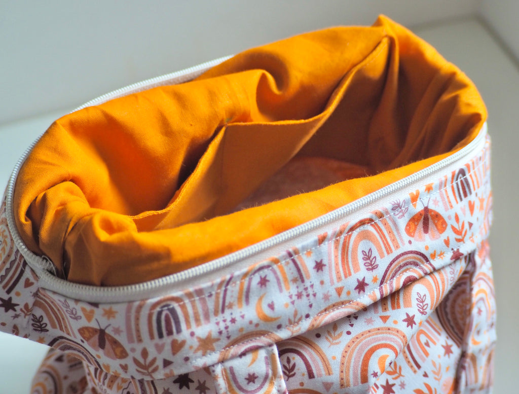 Fall Rainbow Tote Bag