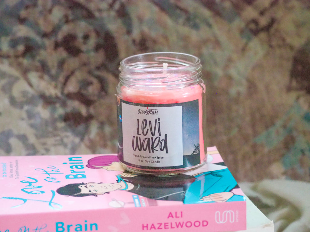 Levi Ward candle - Love on the Brain