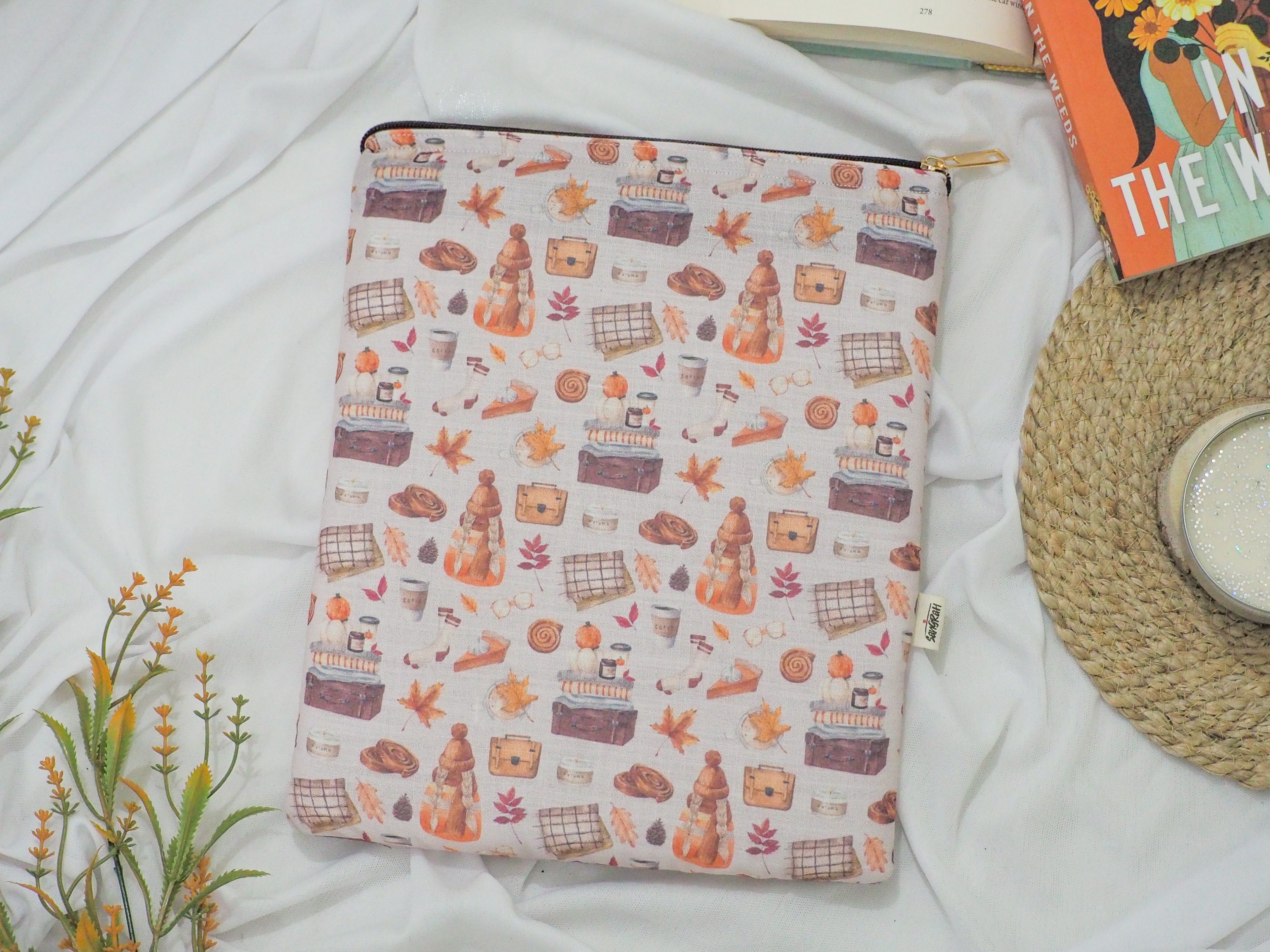 Autumn Vibes Book Sleeve