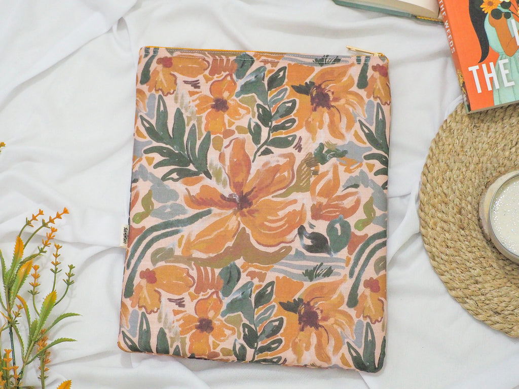 Autumn Floral Book Sleeve