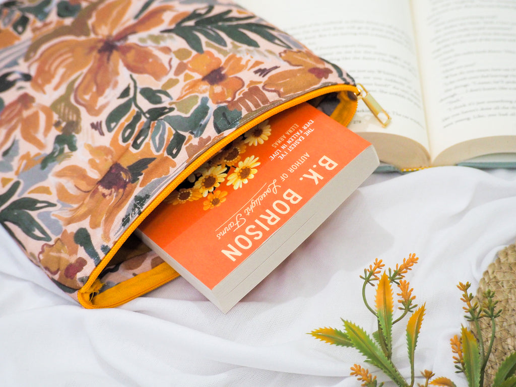 Autumn Floral Book Sleeve