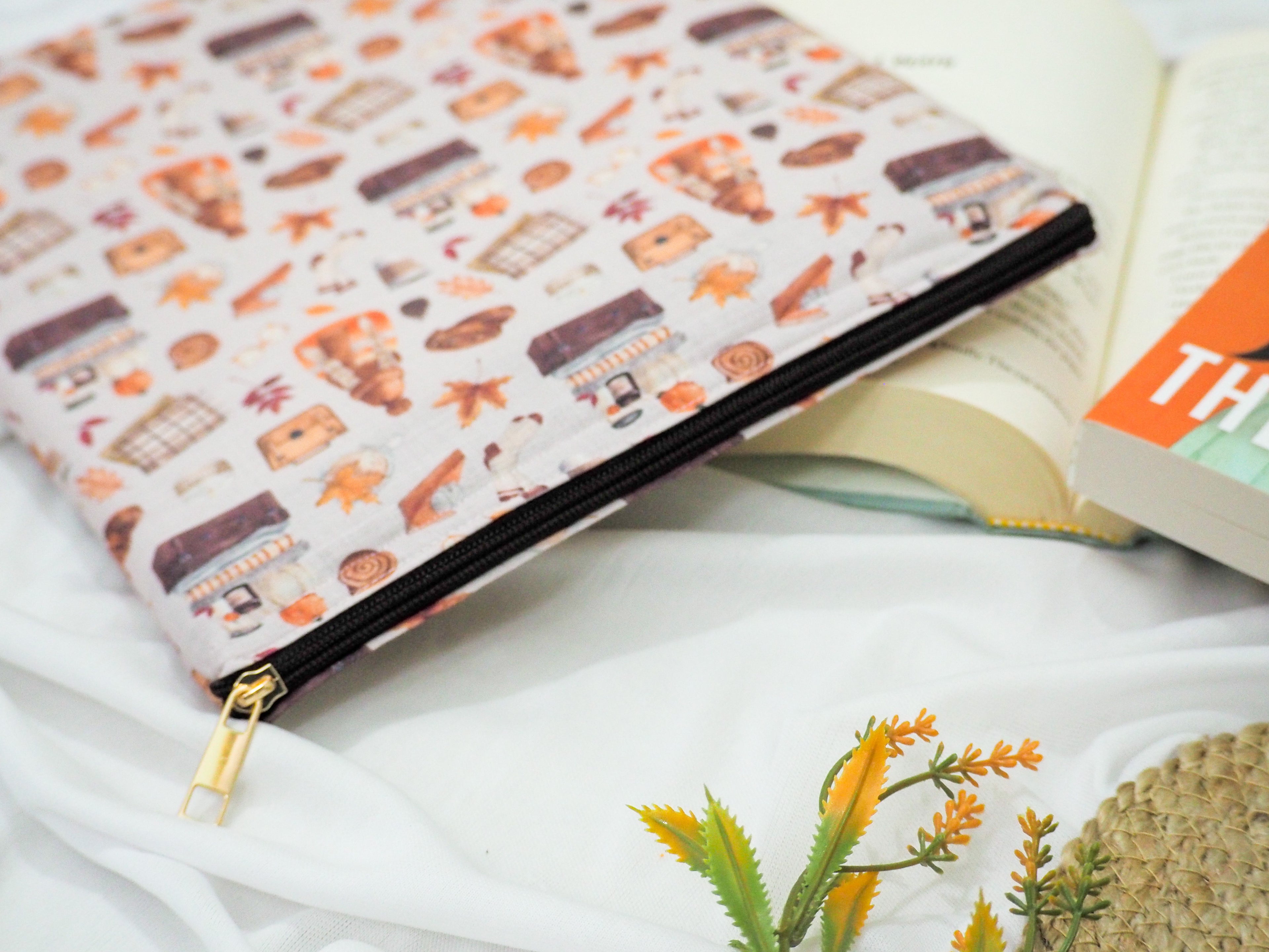 Autumn Vibes Book Sleeve