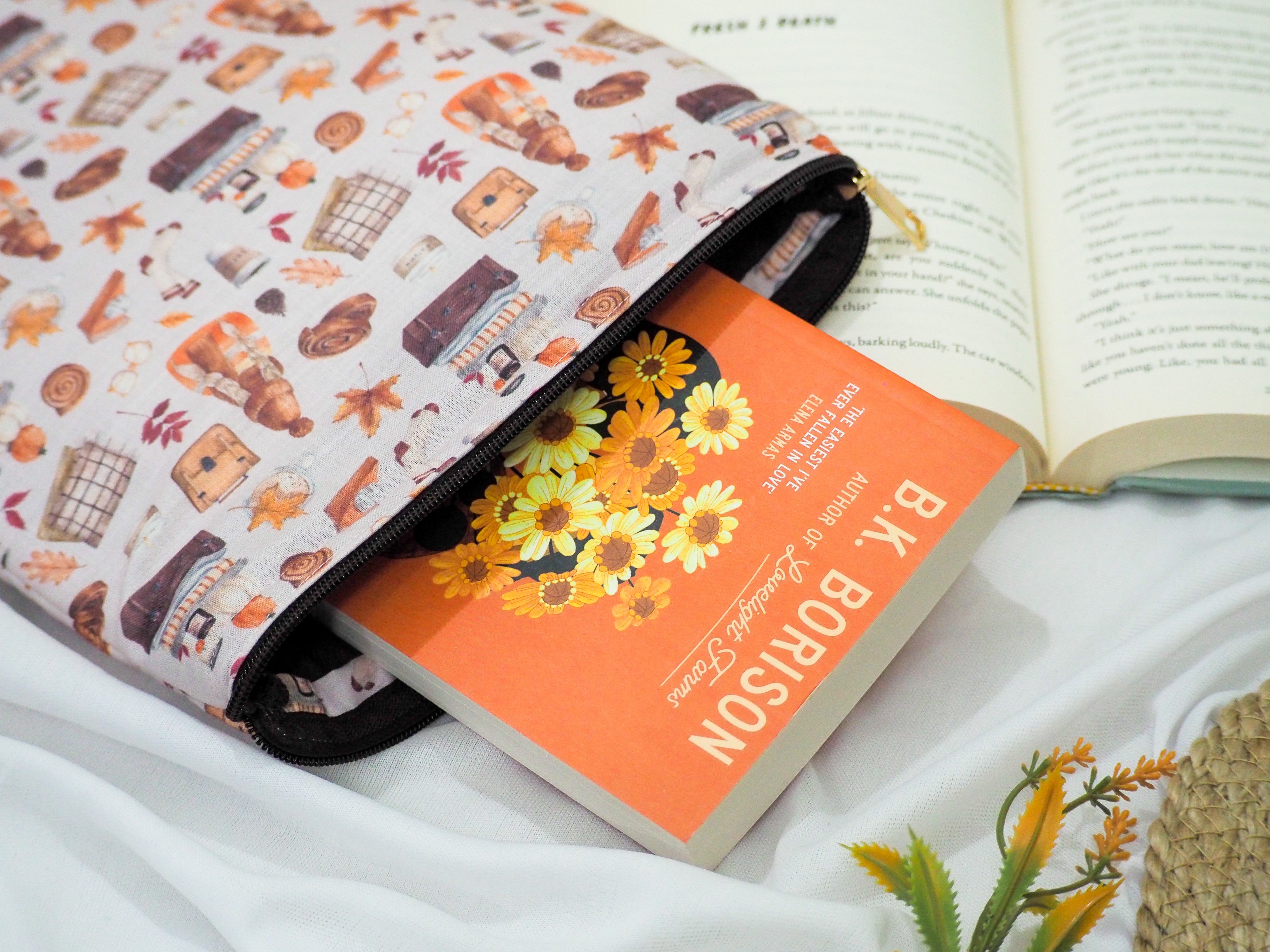Autumn Vibes Book Sleeve