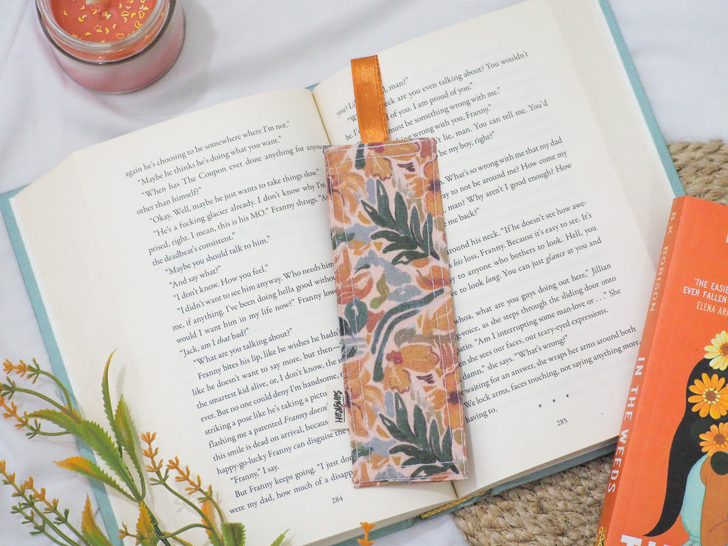 Fall Floral Bookmarks