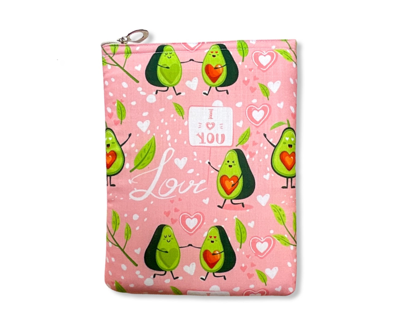 Kawaii Avocado Love Food Book Sleeve
