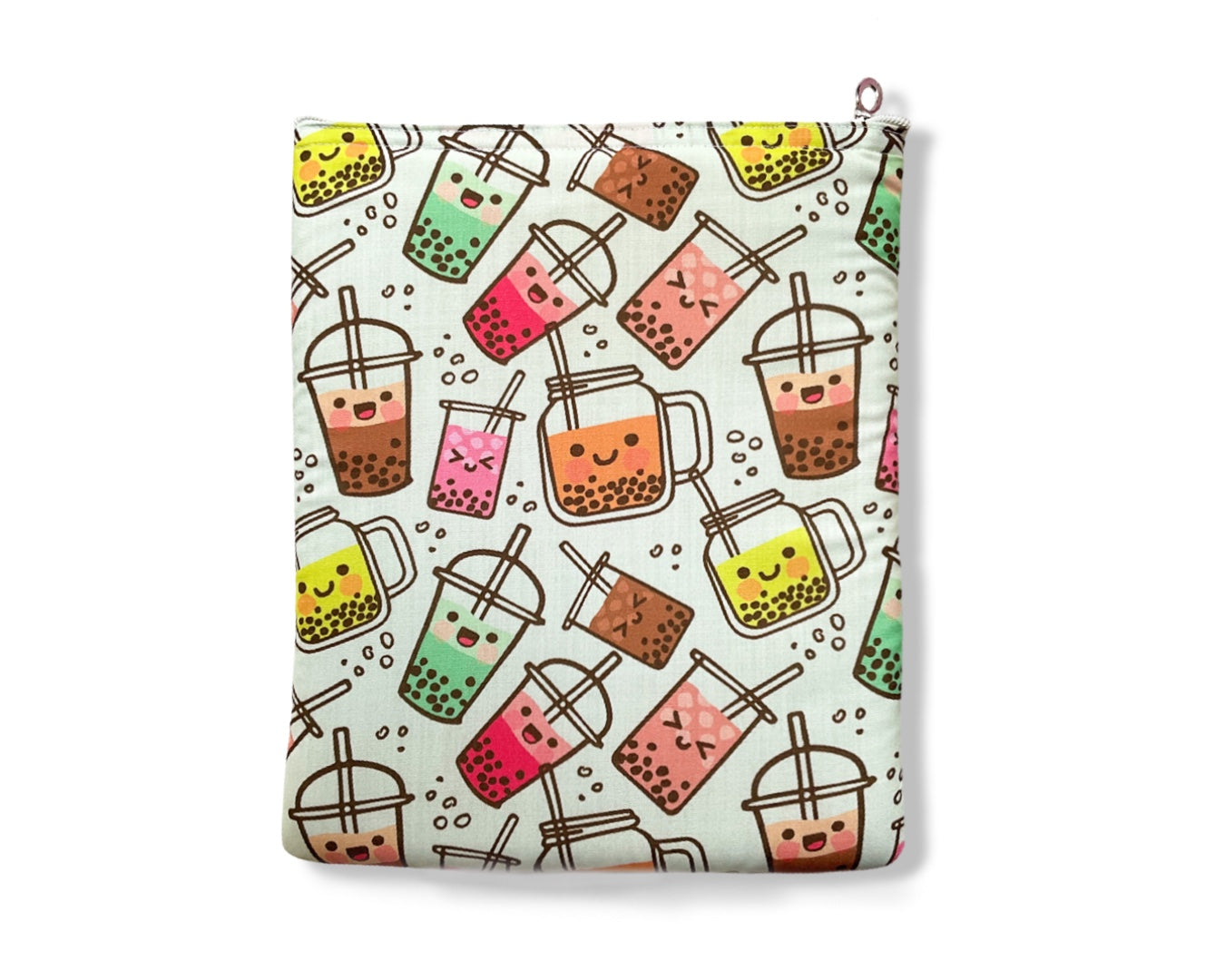 Kawai Boba Tea Kpop Kdrama Book Sleeve
