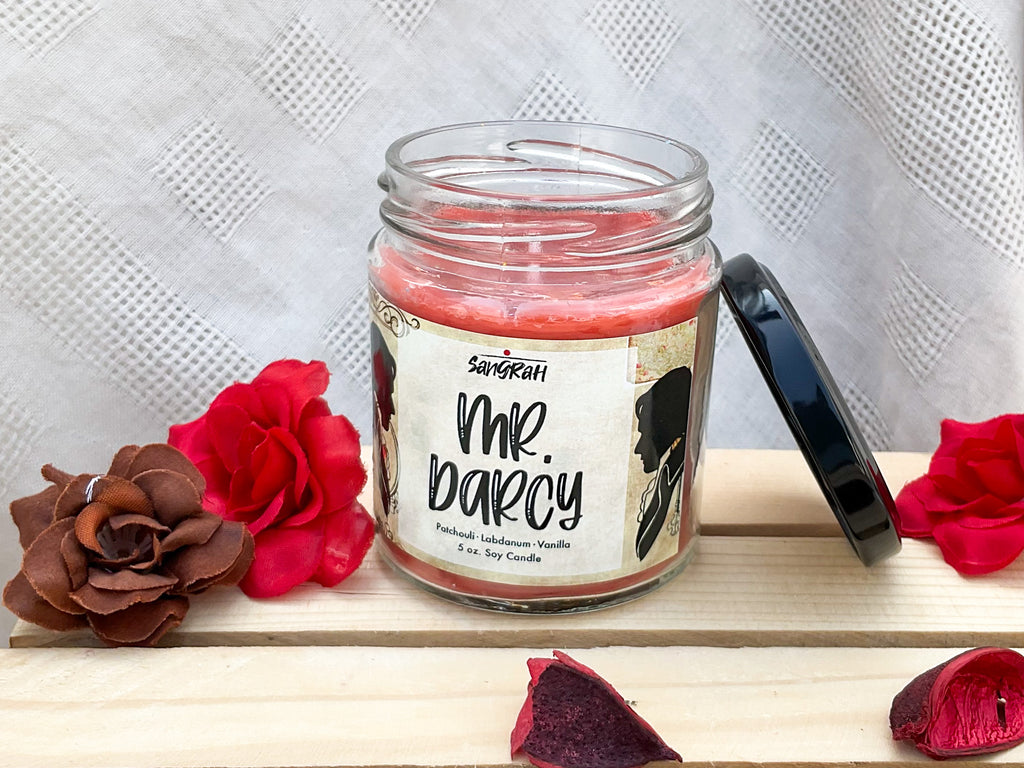 Mr. Darcy Candle Pride and Prejudice