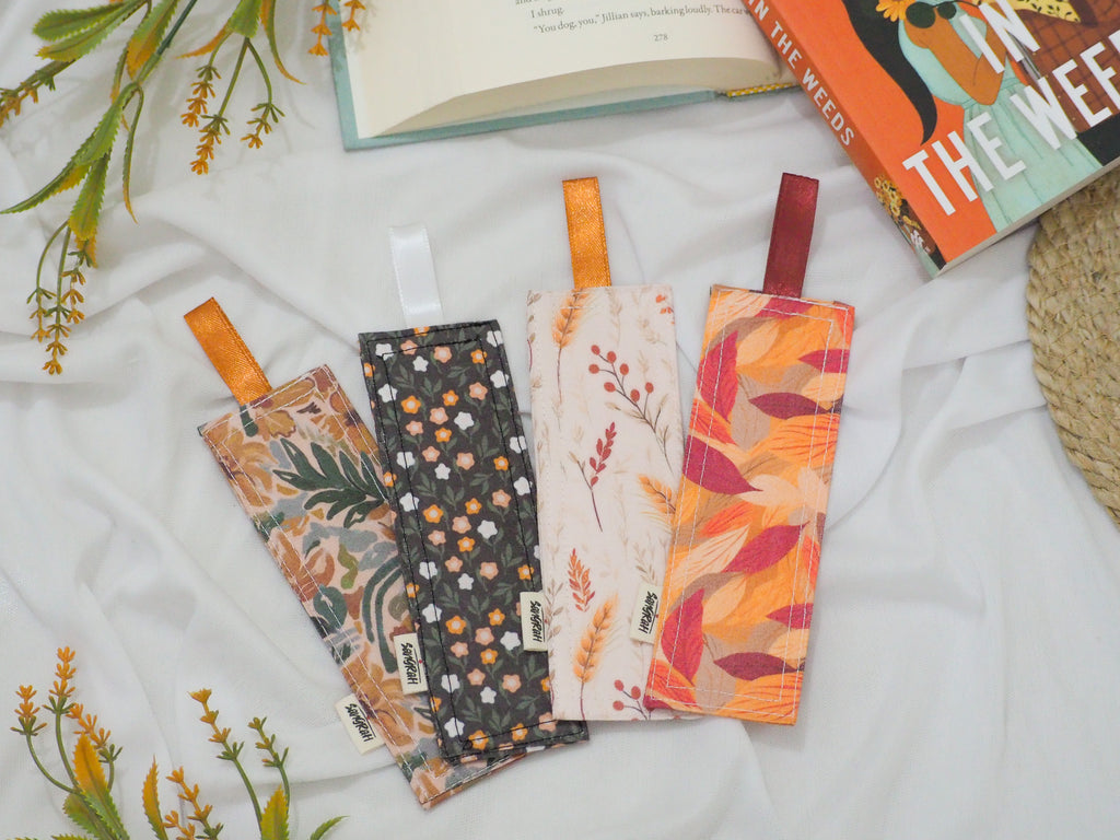 Fall Floral Bookmarks