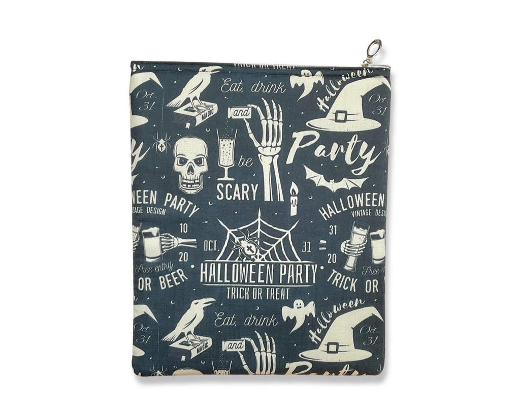 Magical Skull Halloween Book Sleeve